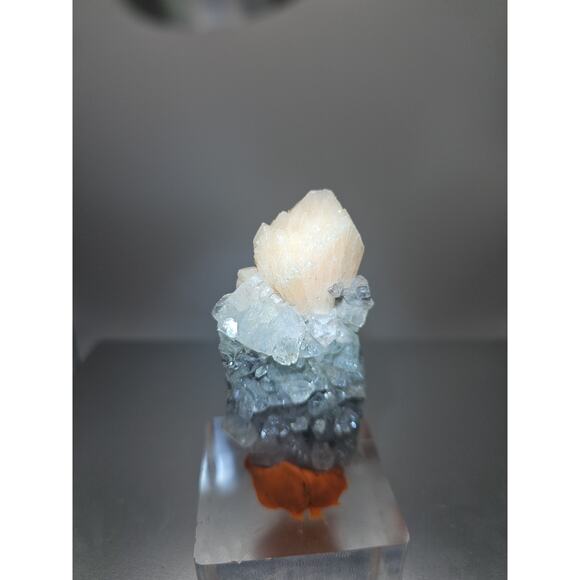 Apophyllite Pink Stilbite 51grams - Picture 3 of 13